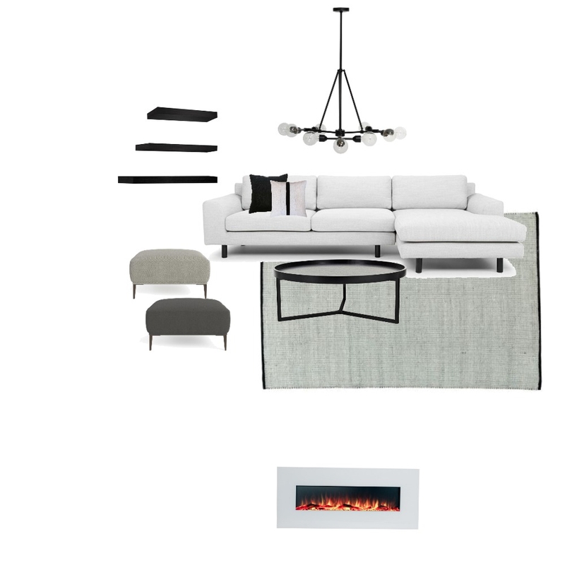 Assignment 9 living room Mood Board by ShieyaamAllie on Style Sourcebook