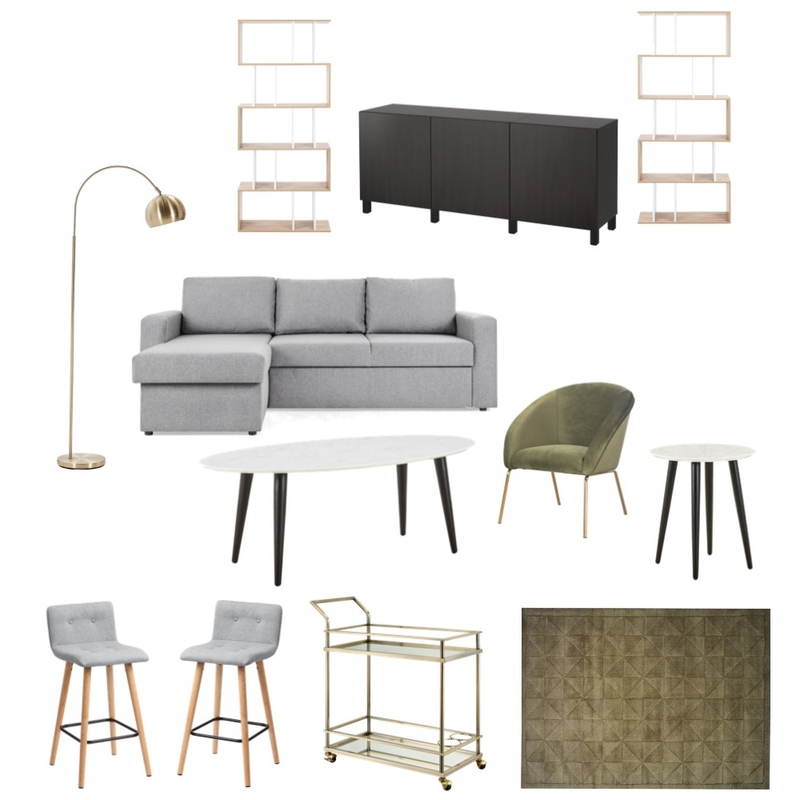 Living Room New Home Mood Board by Rita Cherebedova on Style Sourcebook