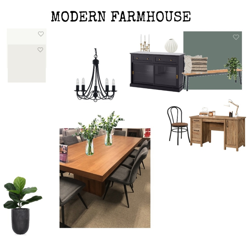 Modern Farmhouse Mood Board by Organised Design by Carla on Style Sourcebook