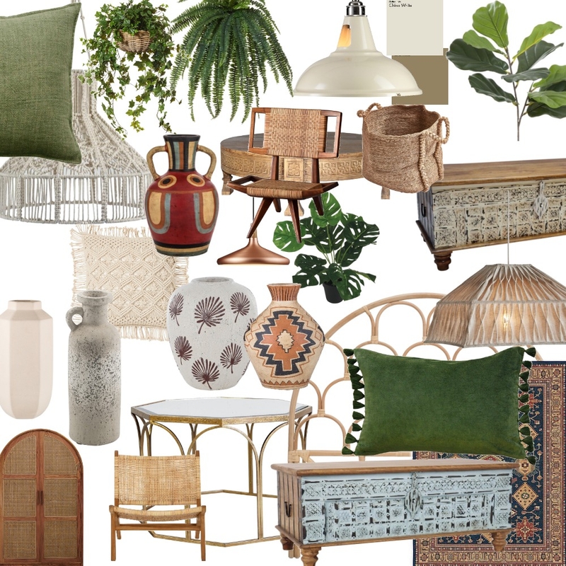 Boho Mood Board by ifatstyler on Style Sourcebook