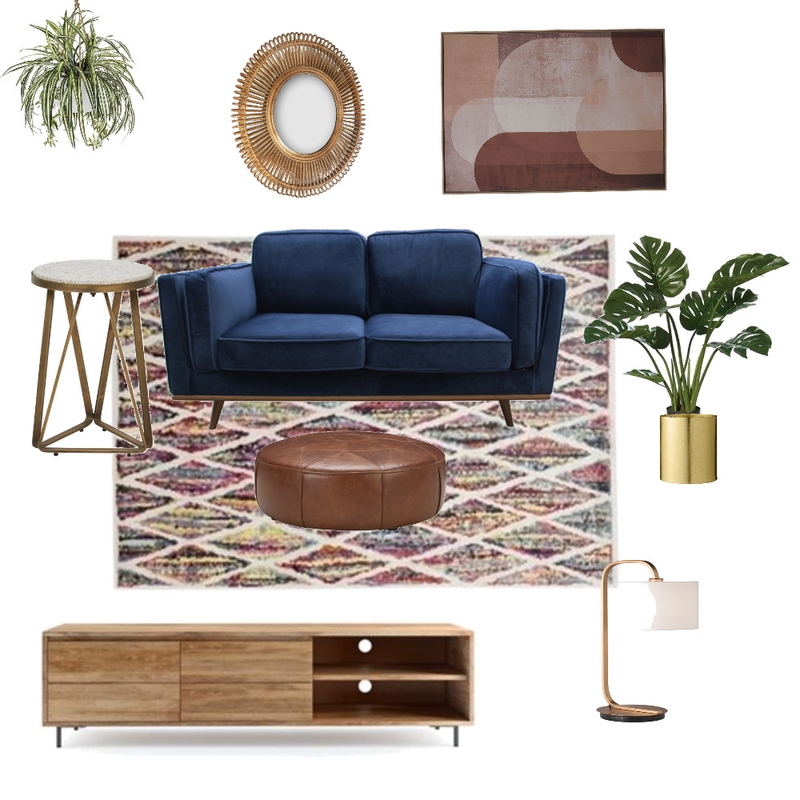 living room Interior Design Mood Board by SilvanaCapano