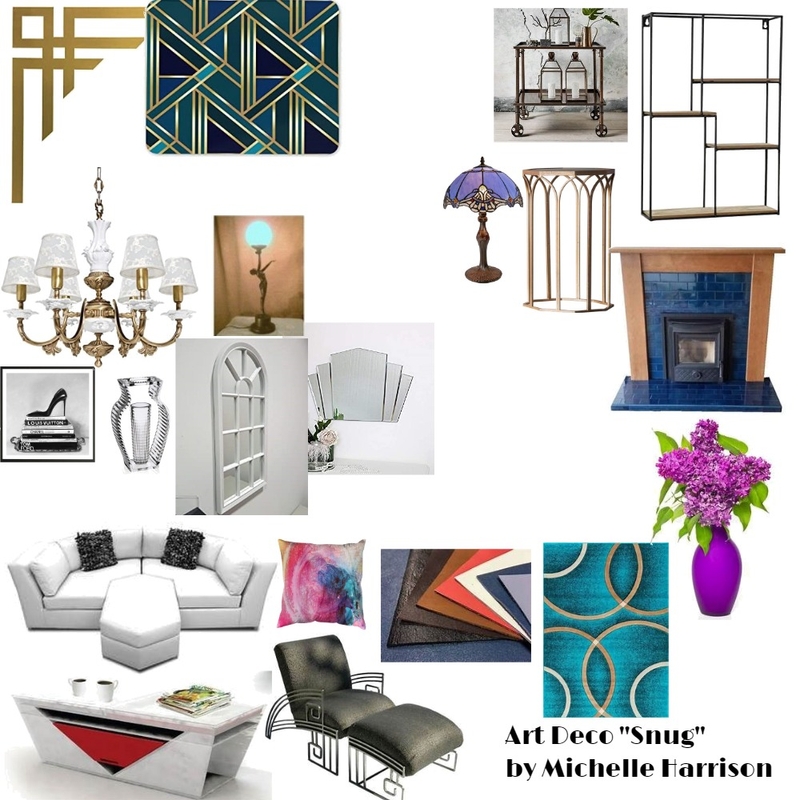 Art Deco Snug Mood Board by SecretMagpie on Style Sourcebook