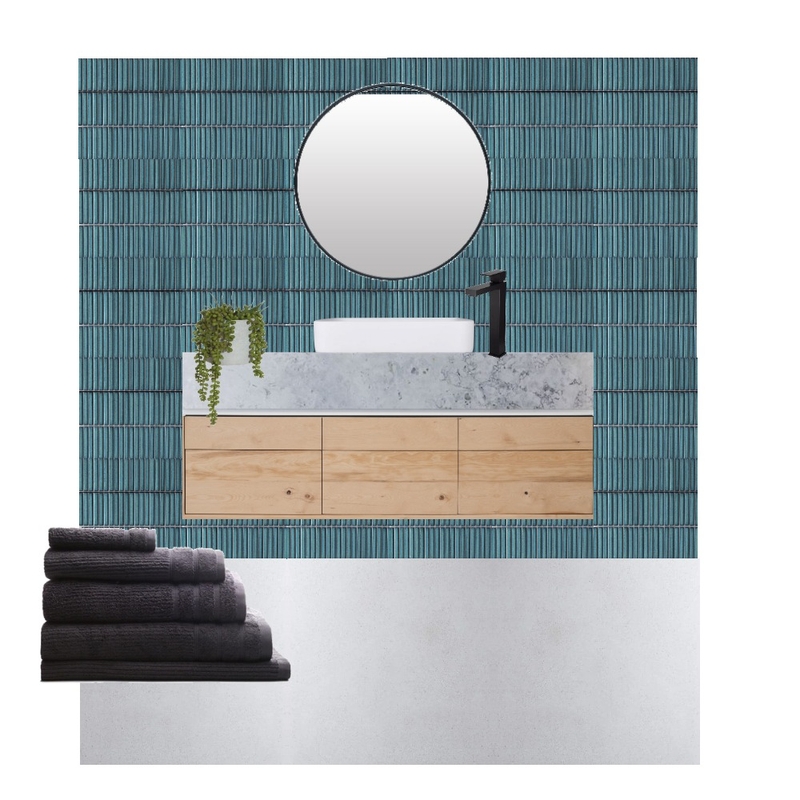 Ensuite Bathroom Mood Board by studiogeorgie on Style Sourcebook