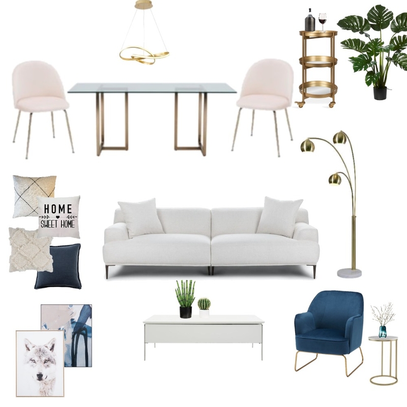 Living + Dining 43 Mood Board by Carolina Nunes on Style Sourcebook