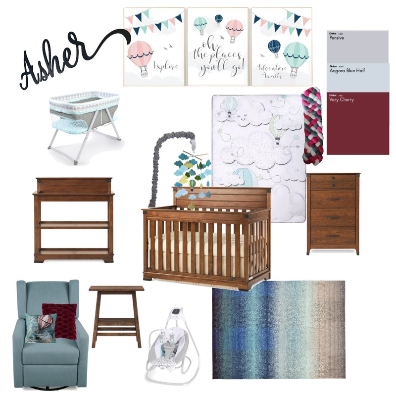 Hot Air Mood Board by Oak Hill Interiors on Style Sourcebook