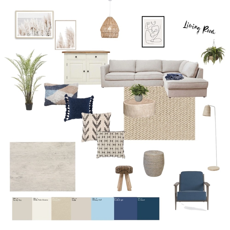 Moodboard Living Mood Board by Penny K on Style Sourcebook