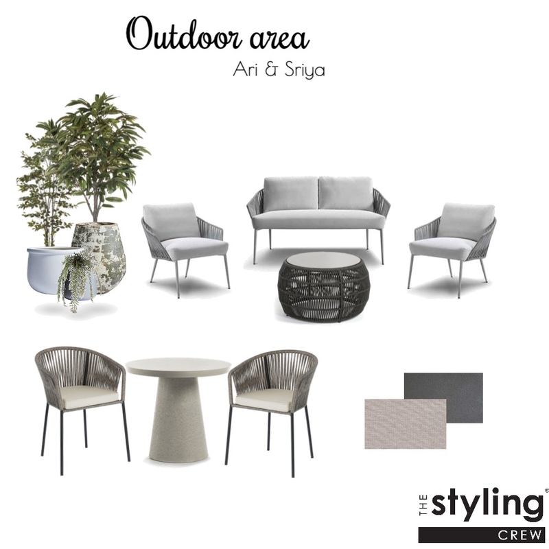 Outdoor area - Ari & Sriya Mood Board by The Styling Crew on Style Sourcebook