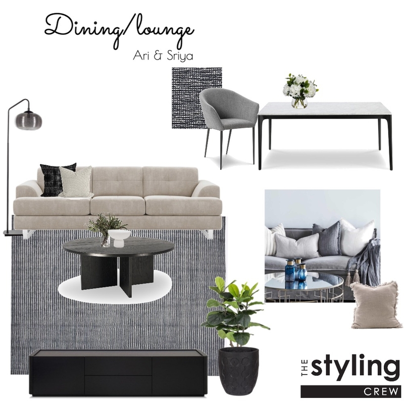 Lounge - Ari & Sriya Mood Board by The Styling Crew on Style Sourcebook