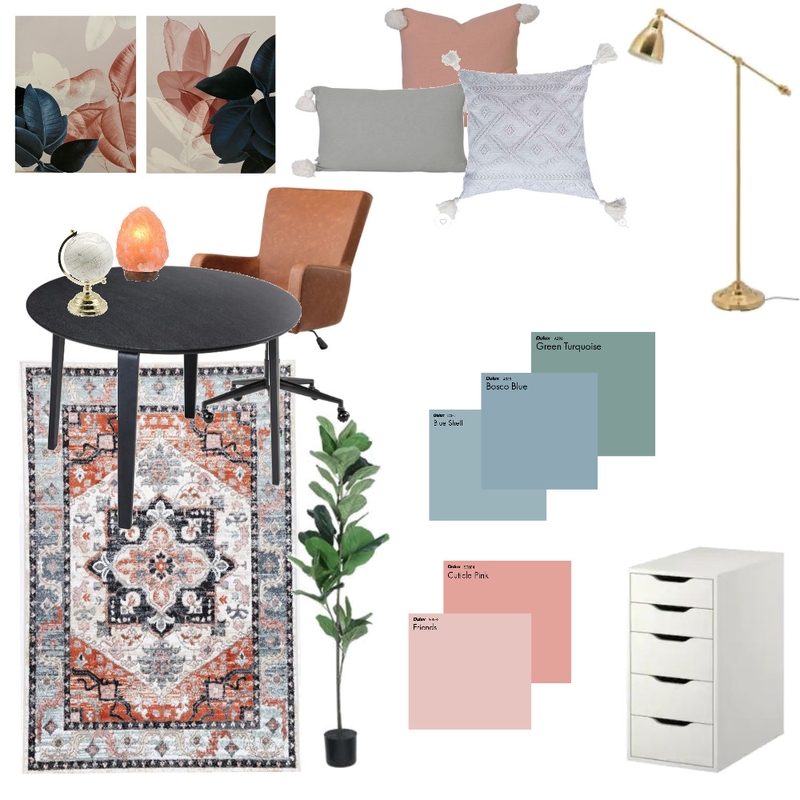 Home Office Mood Board by Organised Simplicity on Style Sourcebook