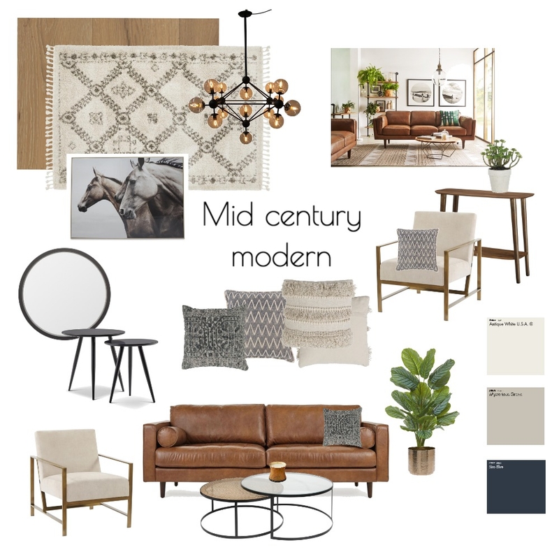 module #3 sample Interior Design Mood Board by Stacia Bohland
