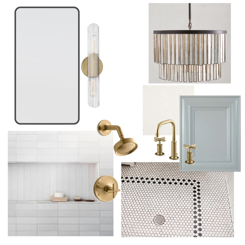 Frager Master Bath Mood Board by JoCo Design Studio on Style Sourcebook