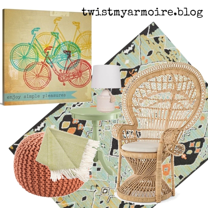 Boho Den Mood Board by Twist My Armoire on Style Sourcebook