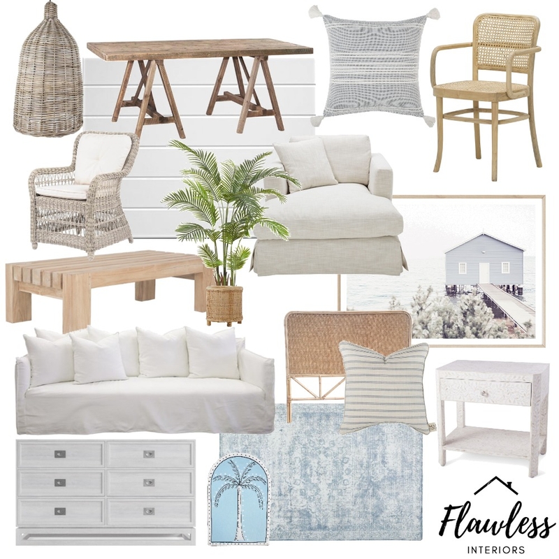 coastal inspiration sorrento project Mood Board by Flawless Interiors Melbourne on Style Sourcebook