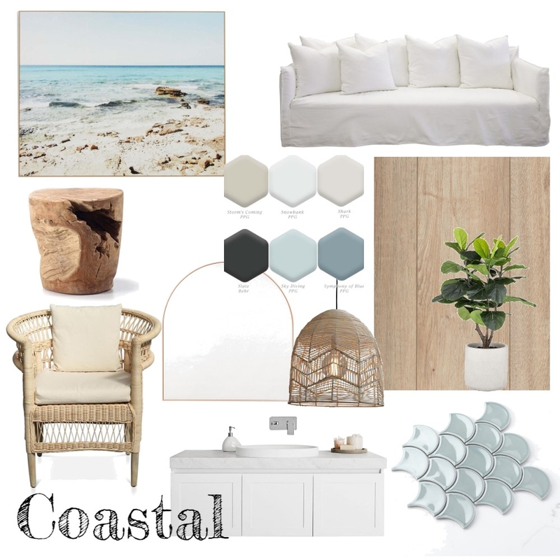 Coastal 3 Mood Board by BeccaHepburn on Style Sourcebook