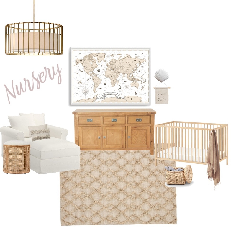 Nursery Mood Board by woodandwhiteliving on Style Sourcebook