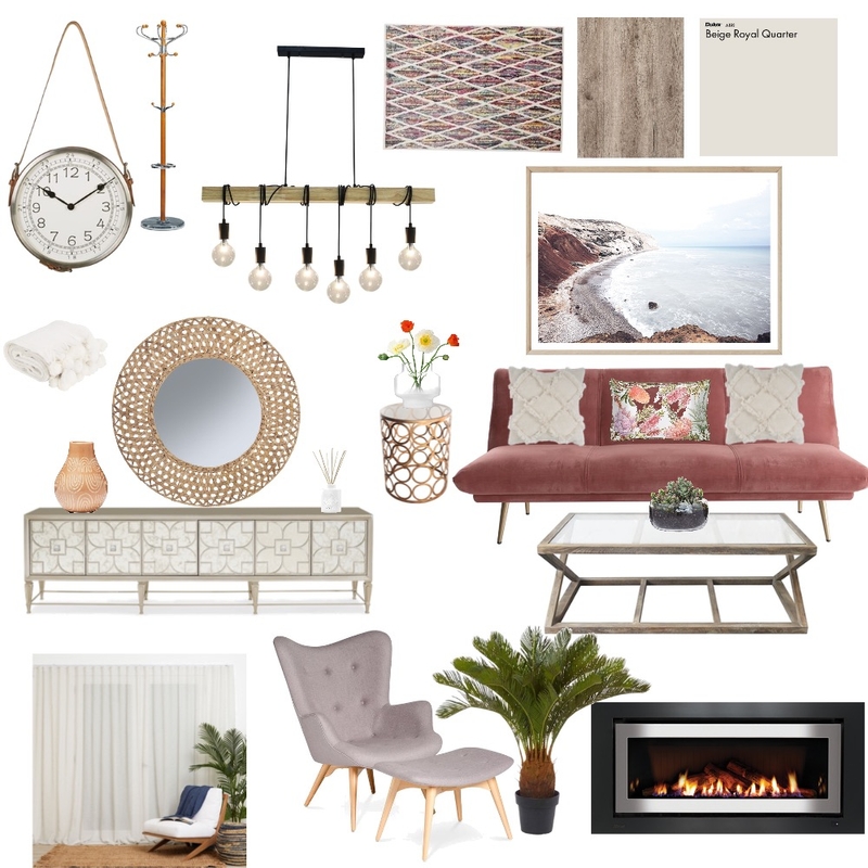 living room Interior Design Mood Board by Cynthia Truong