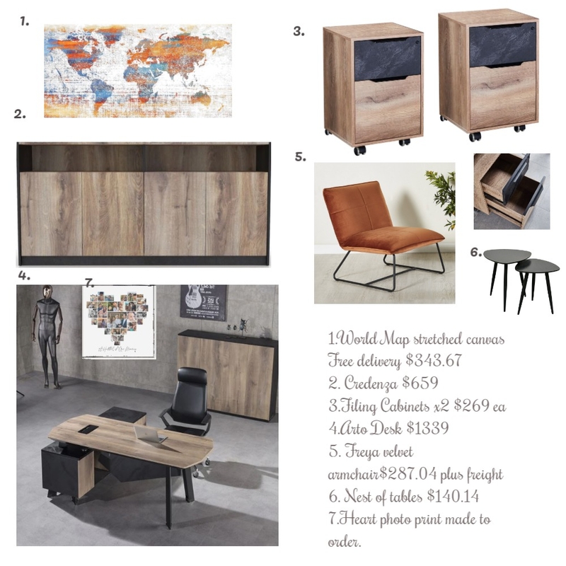 Cheryl Sample Board Mood Board by Style by Sisters on Style Sourcebook