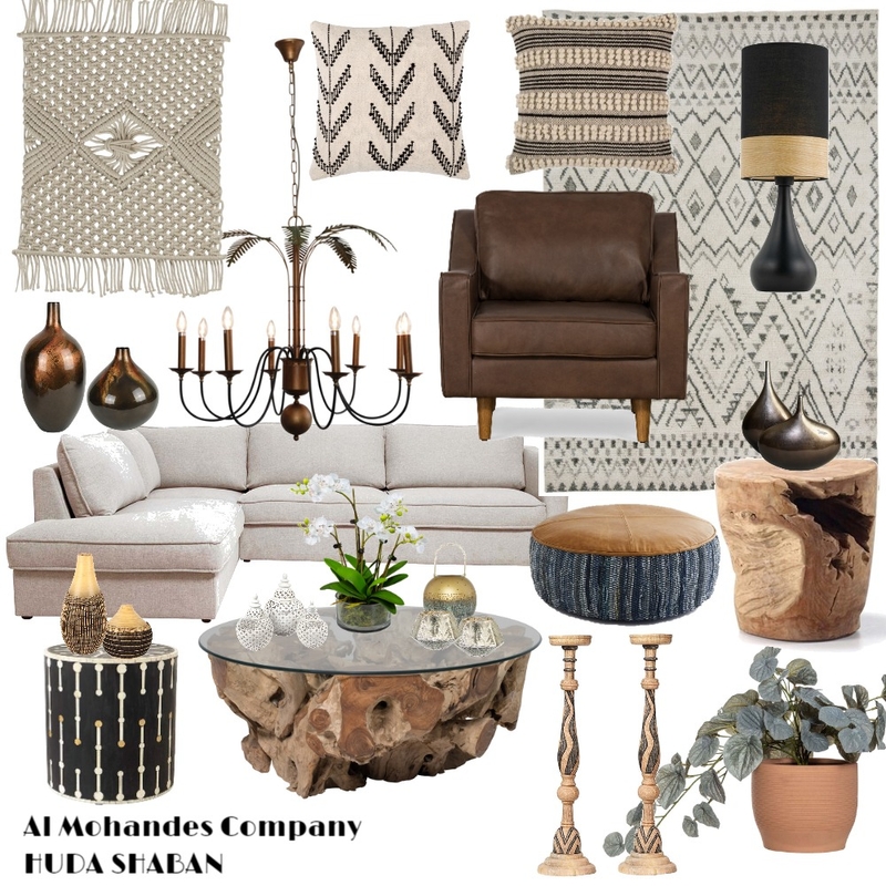 African style Mood Board by Huda shaban on Style Sourcebook