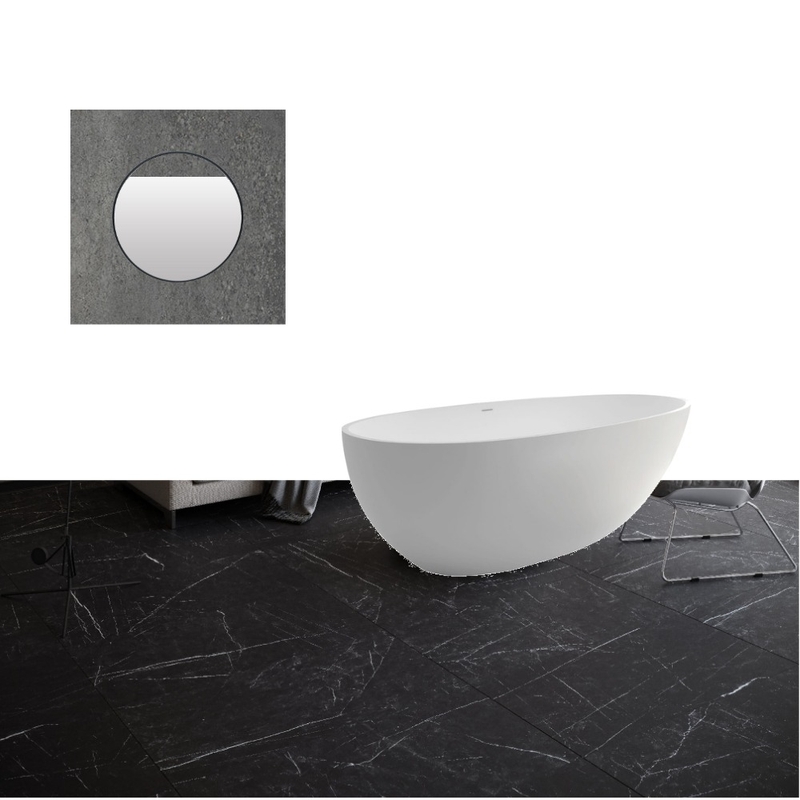 bathroom with black marble tile Mood Board by Max2021 on Style Sourcebook