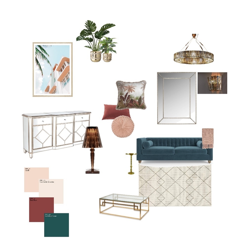 Art Deco Interior Design Mood Board by Bernadette Crome Art Deco Interior Design Mood Board by Bernadette Crome
