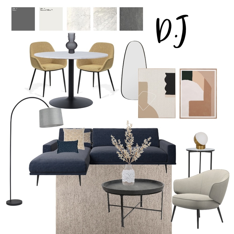 DJ's Mood Board by kk.house on Style Sourcebook
