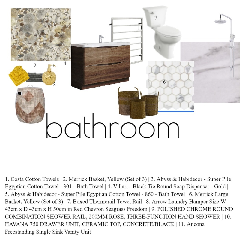 Bathroom-module 9 Mood Board by Marwill on Style Sourcebook