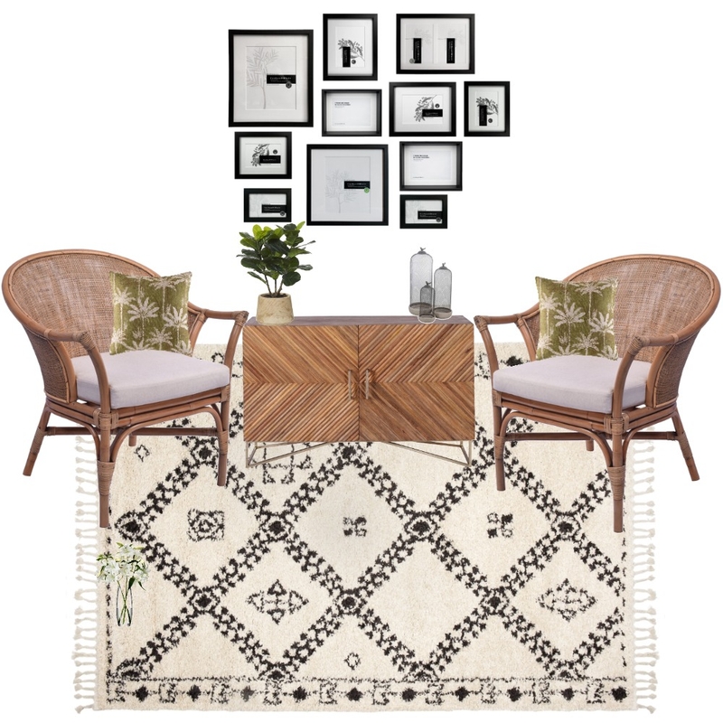 Sitting corner with picture wall Mood Board by Farahtauseef on Style Sourcebook