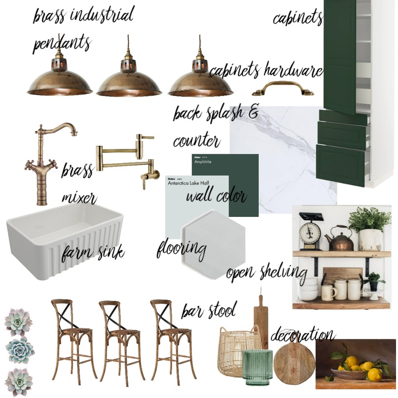 kitchen mood board Mood Board by walaa_81 on Style Sourcebook