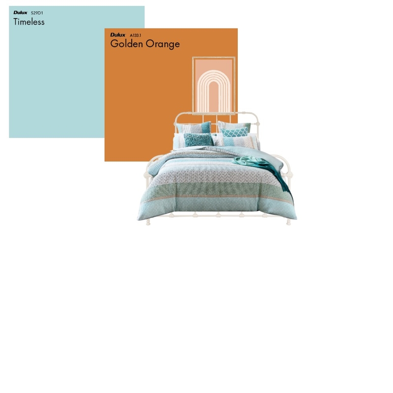 Blue and orange Mood Board by Little_lil on Style Sourcebook