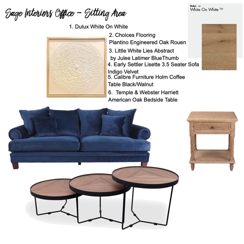 Office Sitting Area Mood Board by kyliewoolen on Style Sourcebook
