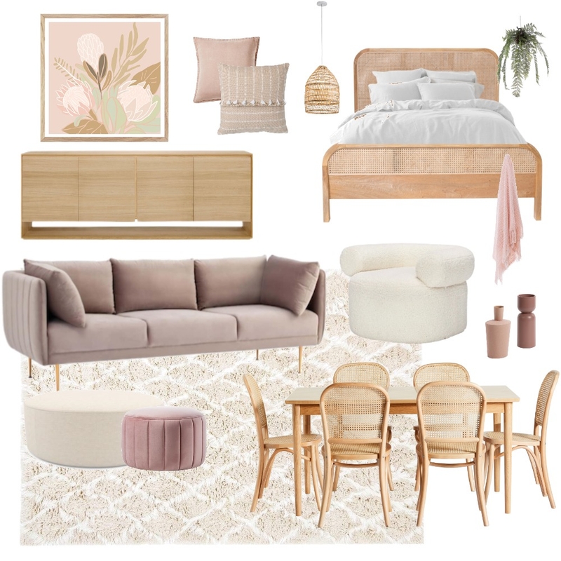 Pink Pink Pink Mood Board by megviljoen on Style Sourcebook