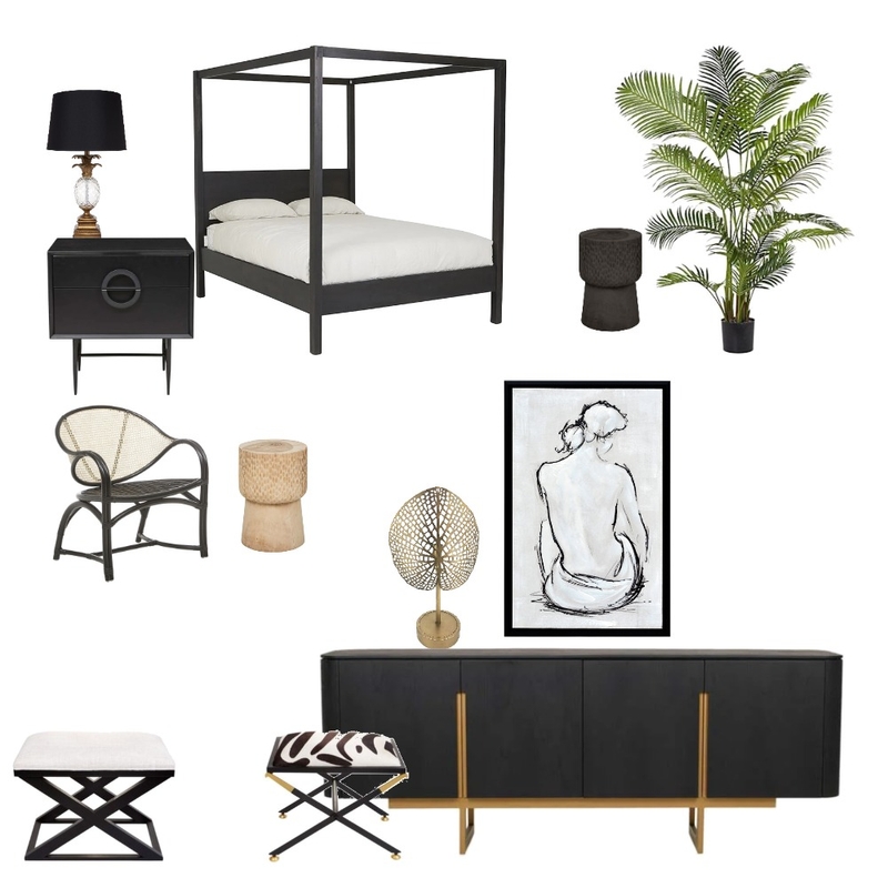 British Colonial Bedroom Mood Board by Linda TAFE on Style Sourcebook