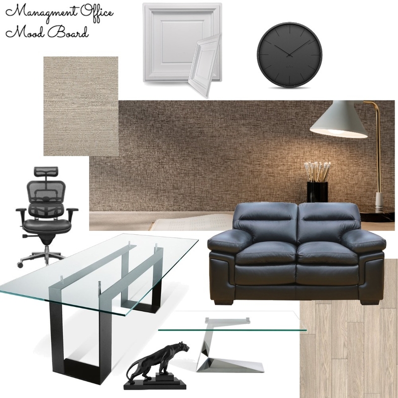 Black Office Mood Board Mood Board by InteriorsbyD on Style Sourcebook