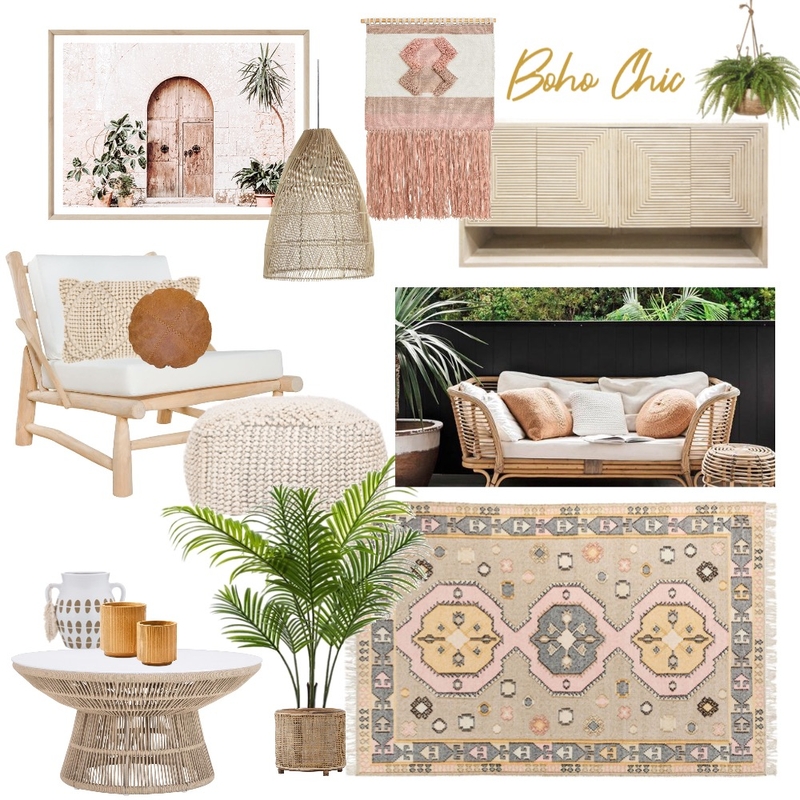 Boho Chic Mood Board by daniellelaundy on Style Sourcebook