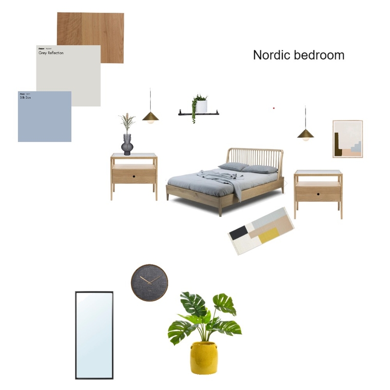 Nordic bedroom Mood Board by hila1973 on Style Sourcebook