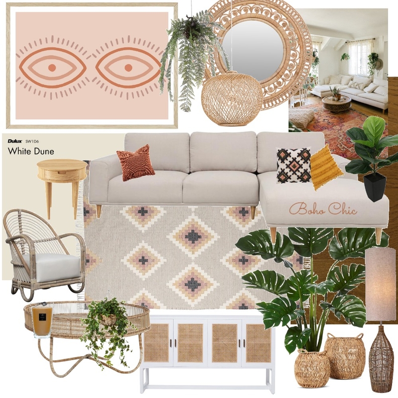 Boho Chic Mood Board Mood Board by kyli_katja on Style Sourcebook