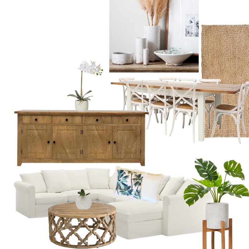 Nicholson Parade Living Dining 4 Interior Design Mood Board by LunaInteriors