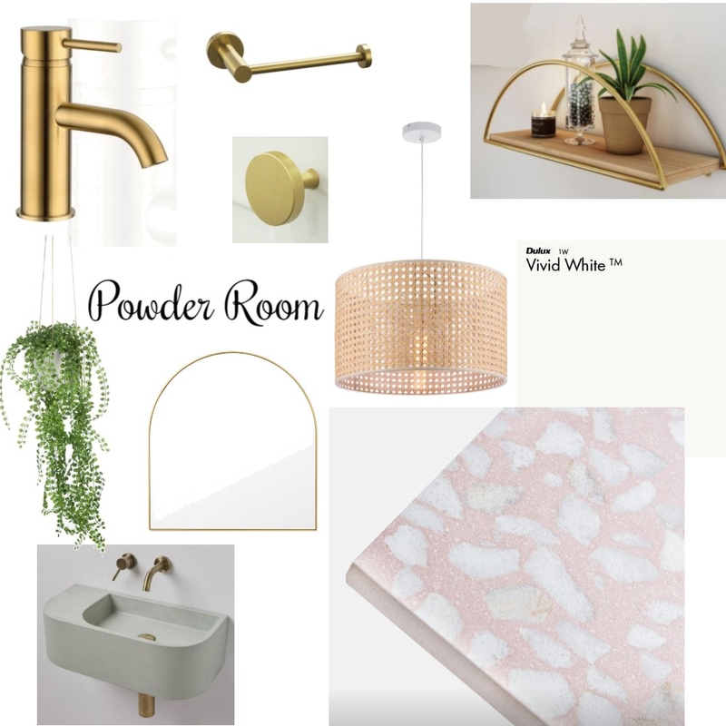 Powder Room Mood Board by Paris Shaw on Style Sourcebook