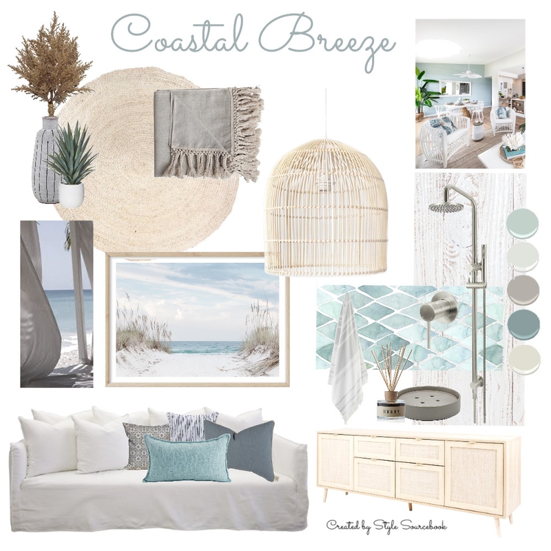 Coastal Breeze Mood Board by Blasko Interiors on Style Sourcebook