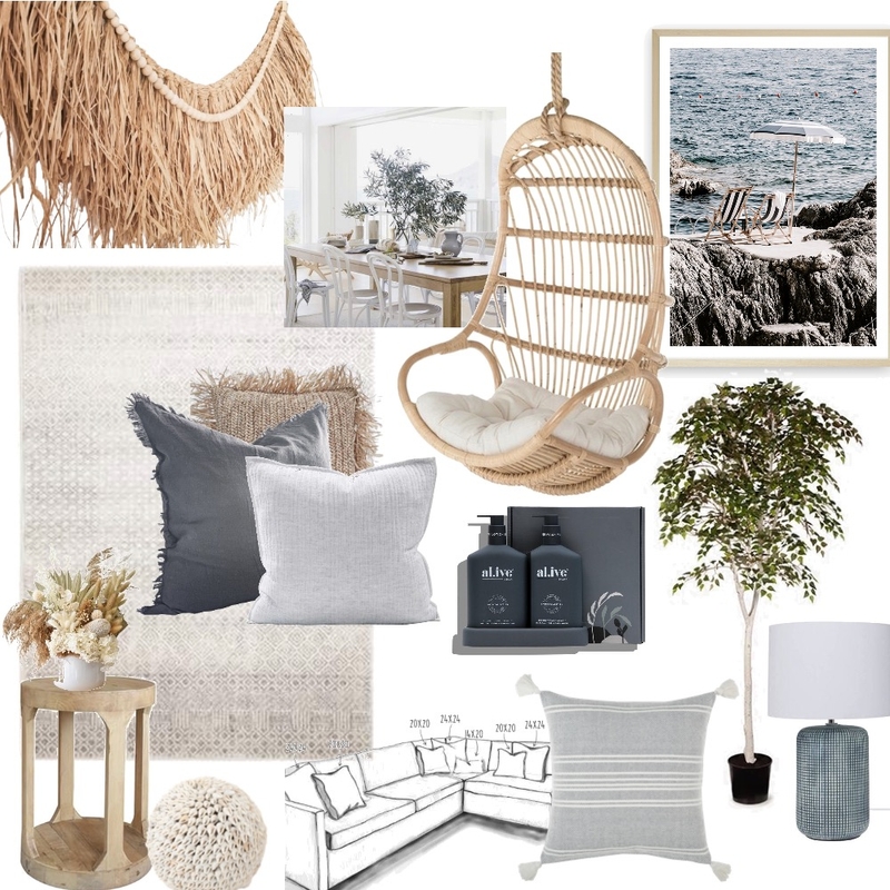 Rose Mood Board by Rhiannon Lee, Oleander & Finch Interiors on Style Sourcebook
