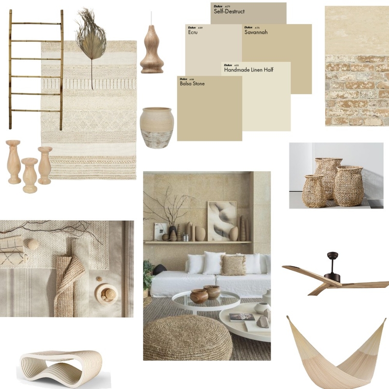 Organic Boho Mood Board by MarinaElian on Style Sourcebook