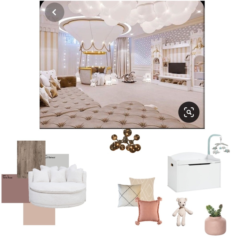 mini room Interior Design Mood Board by Arimalda