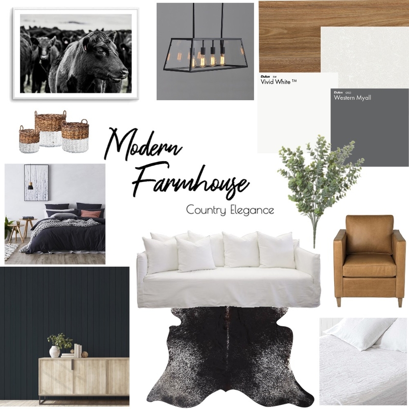Modern Farmhouse - country elegance update Mood Board by SHall on Style Sourcebook