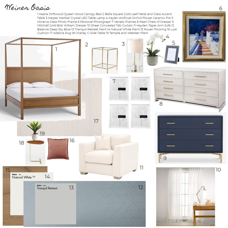 Weiner Master Interior Design Mood Board by libbypine1