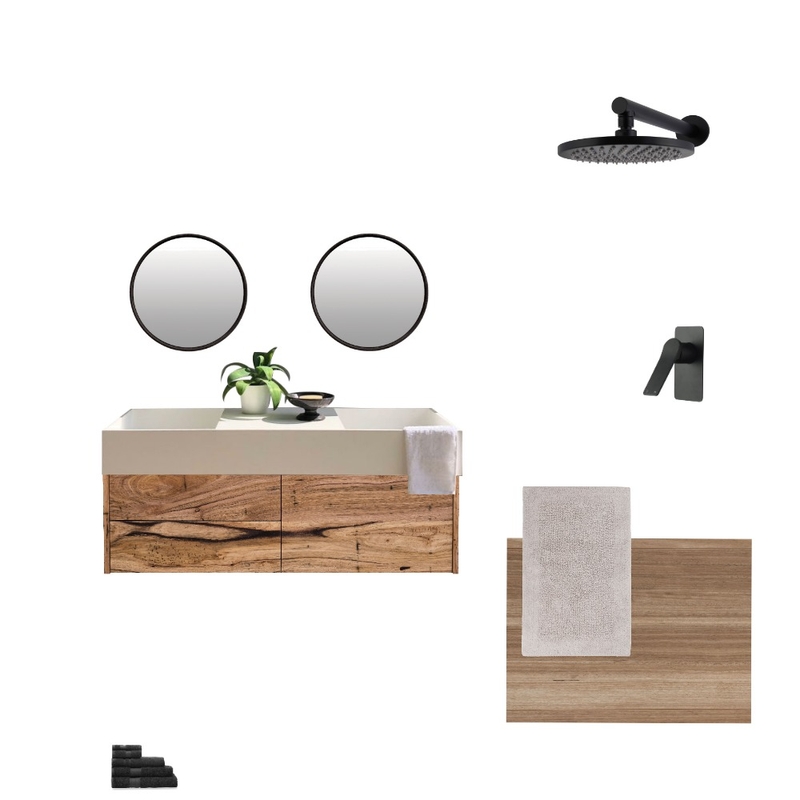 Japanese Bathroom Mood Board by emmakessell on Style Sourcebook