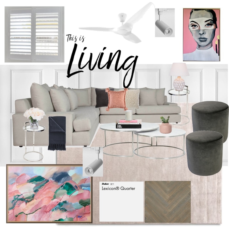 Living Room Mood Board by Lauren Stirling on Style Sourcebook