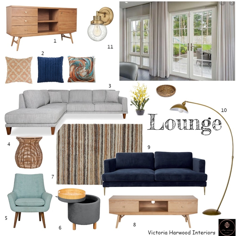 Lauren F - Lounge Mood Board by Victoria Harwood Interiors on Style Sourcebook