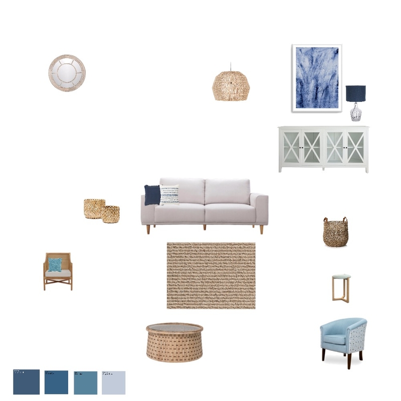 Hamptons Mood Board by kate kelly on Style Sourcebook