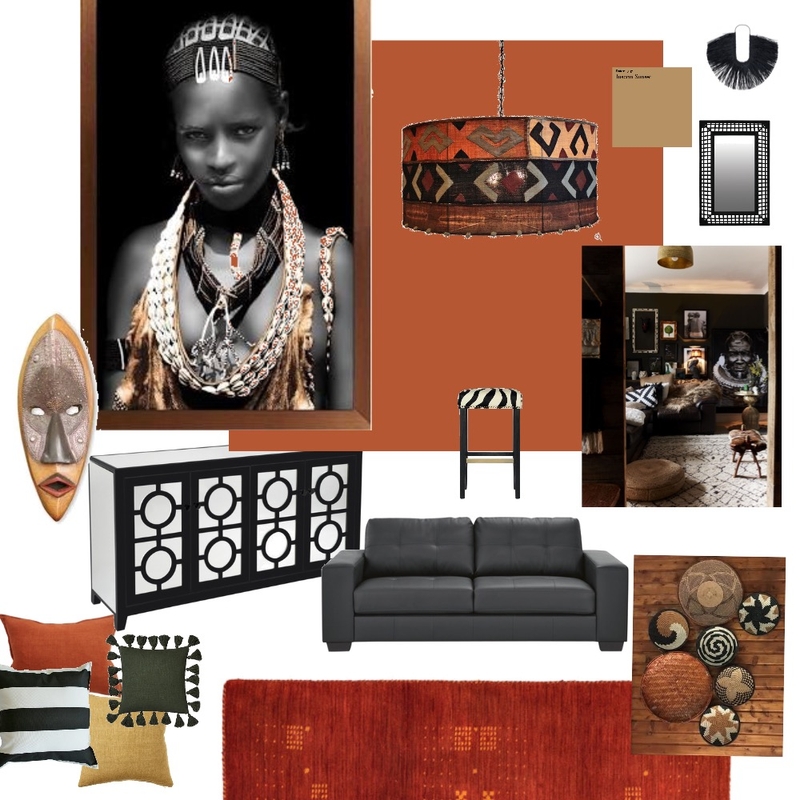 African Mood Board Mood Board by Margie Ferguson on Style Sourcebook