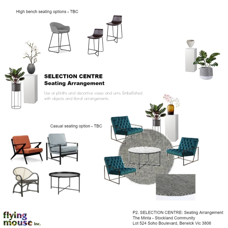 The Minta - P2. Selection Centre Mood Board by Flyingmouse inc on Style Sourcebook